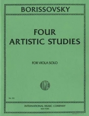 4つの芸術的な練習曲（ワジム・ボリソフスキー）（ヴィオラ）【Four Artistc Studies】