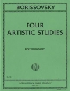 4つの芸術的な練習曲（ワジム・ボリソフスキー）（ヴィオラ）【Four Artistc Studies】