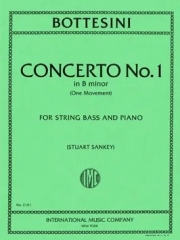 協奏曲・No.1・イ短調  (ジョヴァンニ・ボッテジーニ)（ストリングベース+ピアノ）【Concerto No. 1 in B Minor】