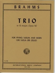 トリオ・変ホ長調・Op.40  (ヨハネス・ブラームス)（弦楽二重奏+ピアノ）【Trio in E flat major, Opus 40】