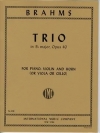 トリオ・変ホ長調・Op.40  (ヨハネス・ブラームス)（弦楽二重奏+ピアノ）【Trio in E flat major, Opus 40】