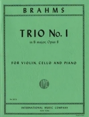 トリオ・ロ長調・Op.8・No.1  (ヨハネス・ブラームス)（弦楽二重奏+ピアノ）【Trio No. 1 in B major, Opus 8】