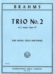 トリオ・ハ長調・Op.87・No.2  (ヨハネス・ブラームス)（弦楽二重奏+ピアノ）【Trio No. 2 in C major op. 87】