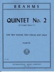 五重奏曲・No.2・ト長調・Op.111  (ヨハネス・ブラームス)（弦楽五重奏）【Quintet No. 2 in G major, Opus 111】