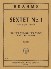 六重奏曲・No.1・変ロ長調・Op.18  (ヨハネス・ブラームス)（弦楽六重奏）【Sextet No. 1 in B flat major, Opus 18】