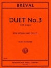 デュエット・No.3・ニ長調  (ジャン・バティスト・ブレヴァル)（弦楽二重奏）【Duet No. 3 in D major】