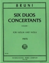 6つの協奏的二重奏曲・Vol.1  (アントニオ・バルトロメオ・ブルーニ)（弦楽二重奏）【Six Duos Concertantes Volume 1】