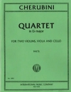 四重奏曲・変ホ長調  (ルイジ・ケルビーニ)（弦楽四重奏）【Quartet in E flat major】