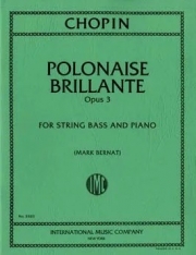 華麗なるポロネーズ・Op.3（フレデリック・ショパン）（ストリングベース+ピアノ）【Polonaise Brillante, Opus 3】