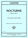 ノクターン・Op.9・No.2（フレデリック・ショパン）（ヴァイオリン+ピアノ）【Nocturne, Op.9, No. 2】