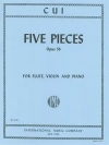 5つの小品・Op.56  (セザール・キュイ)（ミックス二重奏+ピアノ）【Five Pieces op. 56】