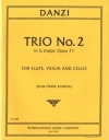 トリオ・ト長調・Op.71・No.2（フランツ・ダンツィ）（ミックス三重奏）【Trio in G major, Opus 71, No. 2】