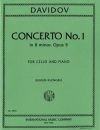 協奏曲・No.1・ロ短調・Op.5（カルル・ダヴィドフ）（チェロ+ピアノ）【Concerto No. 1 in B minor, Opus 5】