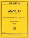 四重奏曲・ト短調・Op.10（クロード・ドビュッシー）（弦楽四重奏）【Quartet in G minor, Opus 10】