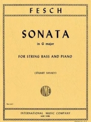 ソナタ・ト長調（ウィレム・デ・フェッシュ）（ストリングベース+ピアノ）【Sonata in G major】