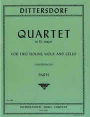 四重奏曲・変ホ長調  (カール・ディッタース・フォン・ディッタースドルフ)（弦楽四重奏）【Quartet in E flat major】