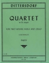 四重奏曲・変ホ長調  (カール・ディッタース・フォン・ディッタースドルフ)（弦楽四重奏）【Quartet in E flat major】