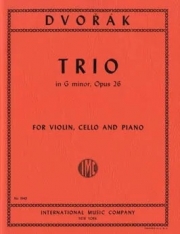 トリオ・ト短調・Op.26（アントニン・ドヴォルザーク）（弦楽二重奏+ピアノ）【Trio in G minor, Opus 26】