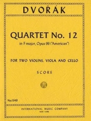 弦楽四重奏曲・ヘ長調・Op.96（アントニン・ドヴォルザーク）（弦楽四重奏）【String Quartet F Major Op.96】