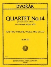 弦楽四重奏曲・No.14・変イ長調・Op.105（アントニン・ドヴォルザーク）（弦楽四重奏）【Quartet No. 14 in A flat major, Opus 105】