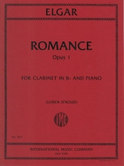 ロマンス・Op.1（エドワード・エルガー）（クラリネット+ピアノ）【Romance, Opus 1】