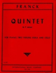 五重奏曲・ヘ短調（セザール・フランク）（弦楽四重奏+ピアノ）【Quintet in F minor】
