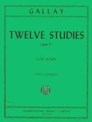 12の練習曲・Op.57（ジャック・フランソワ・ガレ）（ホルン）【Twelve Studies op. 57】