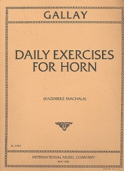 日課練習（ジャック・フランソワ・ガレ）（ホルン）【Daily Exercises】