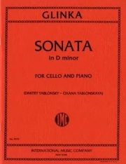 ソナタ・ニ短調（ミハイル・イヴァノヴィチ・グリンカ）（チェロ+ピアノ）【Sonata D minor】
