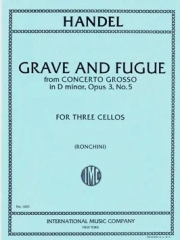 グラーヴェとフーガ (ヘンデル)（チェロ三重奏）【Grave and Fugue】