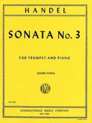 ソナタ・No.3 (ヘンデル) (トランペット＋ピアノ）【Sonata No. 3】