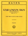 4つのロンドン・トリオ・Hob. IV:1–4  (フランツ・ヨーゼフ・ハイドン)（ミックス三重奏）【Four London Trios Hob. IV: Nos. 1-4】