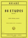 86の練習曲・第1巻（ジョセフ・フラビェ）（ストリングベース）【86 Studies: Book.I】