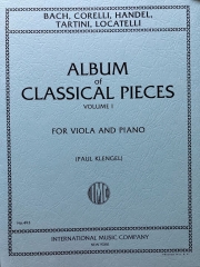 24のクラシカル小品・Vol.1（パウル・クレンゲル）（ヴィオラ+ピアノ）【Album of 24 Classical Pieces: Volume I】