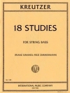 18の練習曲（ロドルフ・クロイツェル）（ストリングベース）【18 Studies】