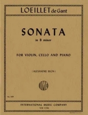 ソナタ・ロ短調（ジャン＝バティスト・ルイエ）（弦楽二重奏+ピアノ）【Sonata in B minor】