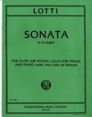 ソナタ・ト長調（アントニオ・ロッティ）（弦楽二重奏+ピアノ）【Sonata G major】