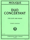 協奏的二重奏曲  (ヴィルヘルム・ベルンハルト・モリーク)（フルート+ヴァイオリン）【Duo Concertante】