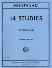 14の練習曲（カルロ・モンタナーリ）（ストリングベース）【14 Studies】