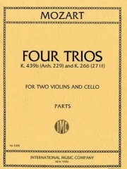 4つのトリオ  (モーツァルト)（弦楽三重奏）【Four Trios】