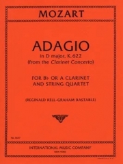 アダージョ・ニ長調・K.622  (モーツァルト)（クラリネット+弦楽四重奏）【Adagio in D major, K. 622】