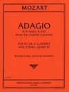 アダージョ・ニ長調・K.622  (モーツァルト)（クラリネット+弦楽四重奏）【Adagio in D major, K. 622】