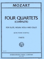4つの四重奏曲  (モーツァルト)（フルート+弦楽三重奏）【Four Quartets】