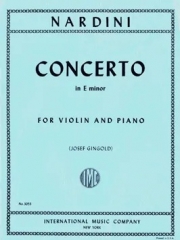 協奏曲・ホ短調（ピエトロ・ナルディーニ）（ヴァイオリン+ピアノ）【Concerto in E minor】