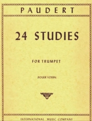 24の練習曲（エルンスト・パウデルト）（トランペット）【24 Studies】