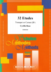 32のエチュード（シリル・ローズ） (トランペット）【32 Etudes】