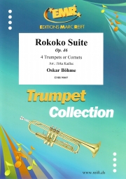 ロココ組曲（オスカー・ベーメ） (トランペット四重奏）【Rokoko Suite】