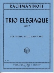 悲しみの三重奏曲・No.2・ニ短調・Op.9（セルゲイ・ラフマニノフ）（弦楽二重奏+ピアノ）【Trio Elégiaque No. 2 in D minor, Opus 9】