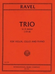 トリオ・イ短調（モーリス・ラヴェル）（弦楽二重奏+ピアノ）【Trio in A minor】