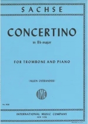コンチェルティーノ・変ロ長調（エルンスト・ザクセ）（トロンボーン+ピアノ）【Concertino in B flat major】